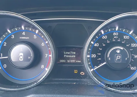 2013 Hyundai Sonata Gls из США, поврежденный, VIN 5NPEB4AC0DH761636